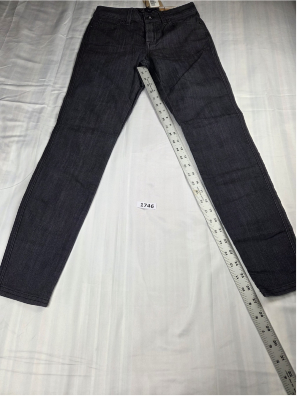 prAna Oday Women’s Jeans Size 2/26 Short 28” Inseam Gray Black NWT #1746